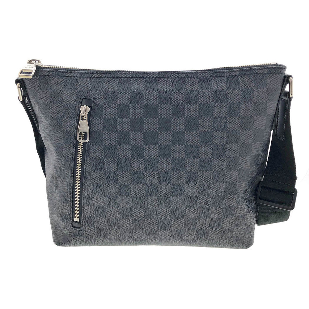 Louis Vuitton Mick PM Damier Graphite Messenger Black Crossbody Shoulder Bag